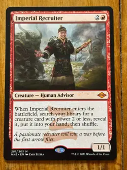 Imperial Recruiter - Modern Horizons 2 - MTG - 281/303 - Image 1