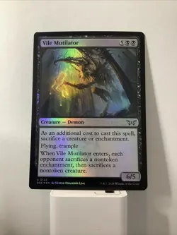 MTG DSK: Vile Mutilator (Creature Demon) Regular Uncommon 0122 Foil - Image 1