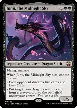 NM Junji, the Midnight Sky, MGT, Modern Horizons 3, Magic the Gathering, 199 - Image 1