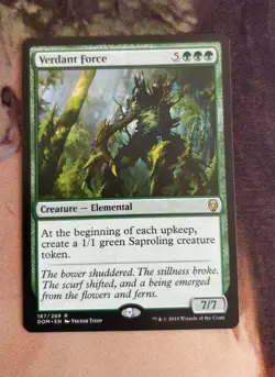 MTG Dominaria - Verdant Force - Image 1