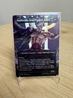 Sephiroth Fabled Soldier Borderless Foil ✅ Final Fantasy MTG 🎴Mythic 0382 🔶 - Image 4