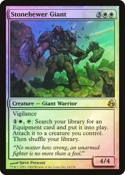 Morningtide MTG Foil Stonehewer Giant Magic - Image 1