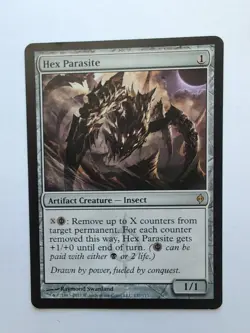 MTG Hex Parasite (NPH) New Phyrexia Regular Rare 137/175 - Image 1