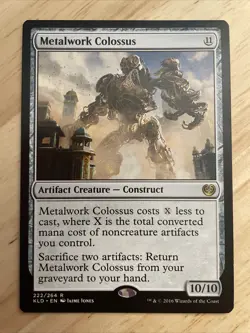 MTG Metalwork Colossus Kaladesh 222/264 Regular Rare NM/M - Image 1