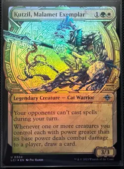 MTG Lost Caverns of Ixalan: Kutzil, Malamet Exemplar Showcase Foil (Uncommon) - Image 1