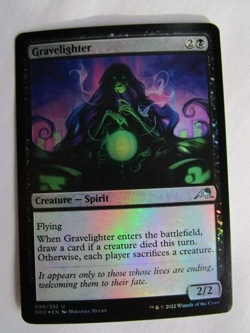 MTG NEO Gravelighter Holo Foil Near Mint Pack Fresh!! - Image 1