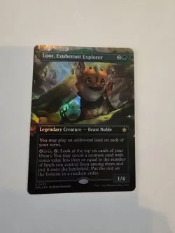 Loot, Exuberant Explorer (Borderless) Foundations Foil - Image 1