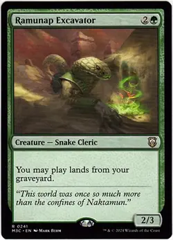 MTG Modern Horizons 3 Commander Ramunap Excavator (Rare) - Image 1