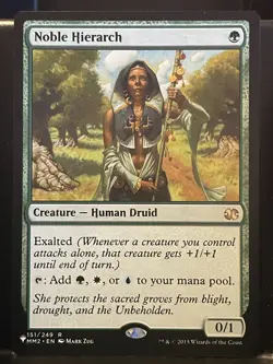 Noble Hierarch NM/M MTG Mystery Booster 2 The List Magic Card - Image 1