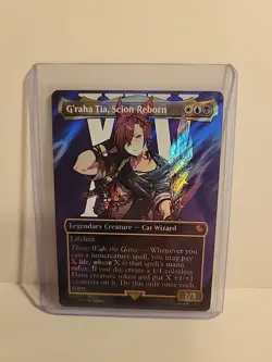 G'raha Tia, Scion Reborn (Borderless) (Surge Foil) Commander: Final Fantasy - Image 1