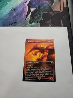 MTG - Magmatic Hellkite (Borderless) TDM-Regular Rare #0380 - Image 2