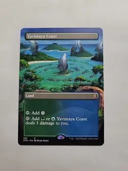 MTG - Yavimaya Coast (Borderless) Dominaria United Regular Rare #382 - Image 1