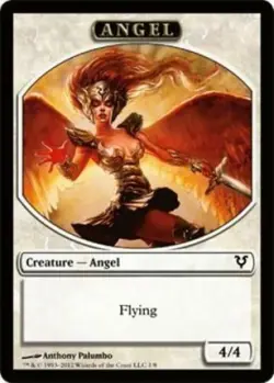MTG Avacyn Restored - Token, Angel (x4) NM - Image 1