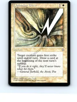 Lightning Blow # Rare Ice Age MTG NP Near Mint or Better - Image 1