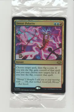 Invert Polarity Foil Prerelease Promo Rare MtG Card MH3 190 Sealed - Image 1