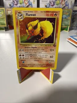 Pokemon TCG Flareon Jungle 3/64 Holo Unlimited Holo Rare Italian - Image 3