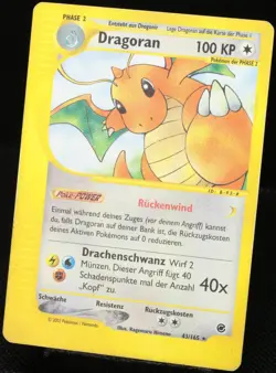 Pokemon TCG Dragoran EX 43/165 Expedition | Rare [G] | DE | German | 2002 OG - Image 3