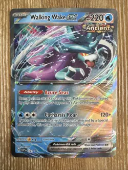 Walking Wake ex - SVP127 - Pokemon Scarlet & Violet Promo Ultra Rare Holo NM - Image 1