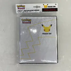 Pokemon 25th Anniversary First Partner Jumbo Binder w/ Jumbo Pikachu - SEALED 820650809606 - Image 2