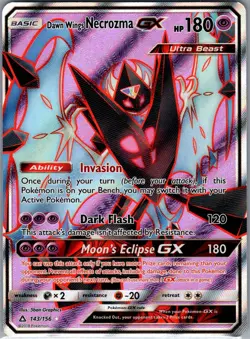 Dawn Wings Necrozma 143/156 - Pokemon SM: Ultra Prism - Full Art Ultra Rare (NM) - Image 1