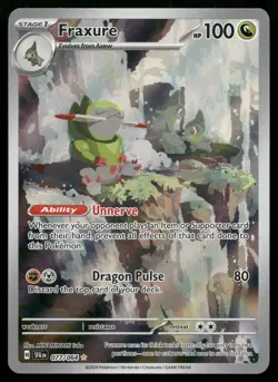 Fraxure 077/064 Shrouded Fable SFA Illustration Rare Alternate Art POKEMON - Image 1