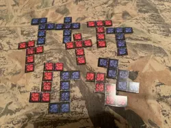 Yugioh Dungeon Dice Monsters 10 Dungeon Tiles Floor Pieces, Used, Some Creased - Image 1