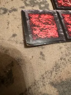 Yugioh Dungeon Dice Monsters 10 Dungeon Tiles Floor Pieces, Used, Some Creased - Image 2