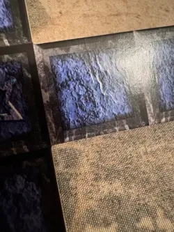 Yugioh Dungeon Dice Monsters 10 Dungeon Tiles Floor Pieces, Used, Some Creased - Image 3