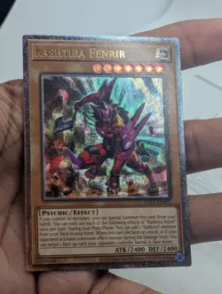 Kashtira Fenrir OP21-EN003 Ultimate Rare LP EU Print - Image 2