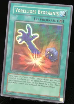 Yu-Gi-Oh! Voreiliges Begrabnis PSV-G037 1.Edition Ultra Rare [NM-MINT] | DE 2002 - Image 3