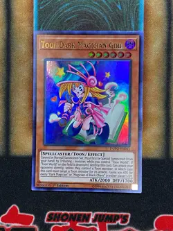 Yugioh Toon Dark Magician Girl DUPO-EN041 Ultra Rare 1st Ed NM - Image 1