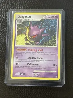 Pokemon Gengar TCG Stormfront 18/100 Regular Rare Card - Image 1