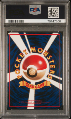 PSA 9 Moltres Vending Series 2 Japanese Pokemon Card 1998 Vintage 145 Mint - Image 2