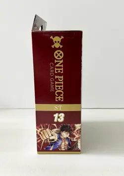 ONE PIECE CARD GAME: The Three Brothers Ultra Deck Box ST-13 Brand New/Sealed - Image 4