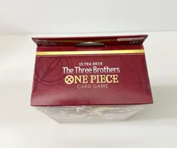 ONE PIECE CARD GAME: The Three Brothers Ultra Deck Box ST-13 Brand New/Sealed - Image 5