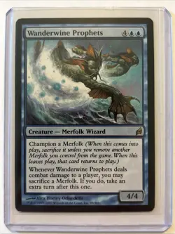 MTG Magic the Gathering Card LP - Wanderwine Prophets - Image 1
