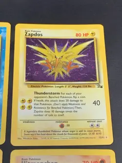 Vintage Holo Rare Pokemon Card Lot WOTC Base Set 1st Edition Jungle Fossil MP/HP - Image 4