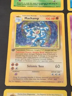 Vintage Holo Rare Pokemon Card Lot WOTC Base Set 1st Edition Jungle Fossil MP/HP - Image 5