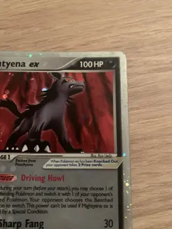 Pokemon TCG Mightyena ex Holon Phantoms 101/110 Holo Ultra Rare 2006 Card - Image 4