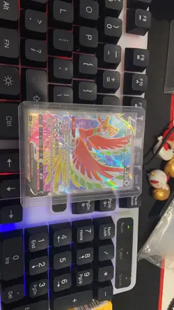 Pokemon PTCG S-Chinese Card Sword & Shield Ho-OhV SR Holo Full Art - Image 1