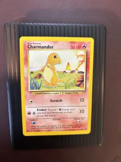 CHARMANDER - 46/102 - Base Set - 4th Print - 1999-2000 - Pokemon Card - NM- - Image 1