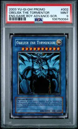 PSA 10 YU-GI-OH Egyptian God Cards Secret Rare GBI-001 GBI-002 GBI-003 set Holo - Image 3