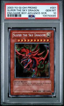 PSA 10 YU-GI-OH Egyptian God Cards Secret Rare GBI-001 GBI-002 GBI-003 set Holo - Image 5