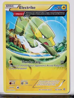 Electrike 60/160 LP - Primal Clash Pokemon Card - $2 Combined Shipping - Image 1