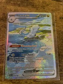 Altaria ex Pokemon Card 233/160 Light Pulse Humming Heal Ability - Image 1