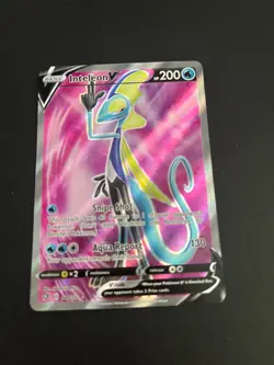 Inteleon V 180/192 Rebel Clash Ultra Rare Full Art Pokemon Card Trading Card TCG - Image 2