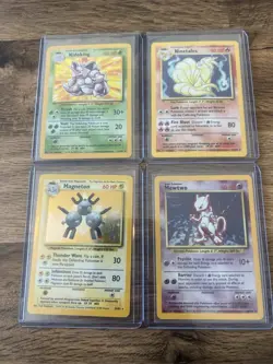 Pokemon TCG Full Complete Base Set Unlimited 102/102 Card Collection - Image 5