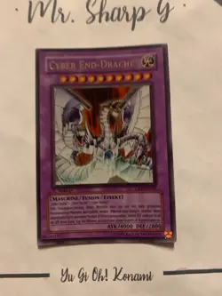CYBER END-DRACHE - 1. AUFLAGE CRV-DE036 DEUTSCH Yu Gi Oh! CARD ULTRA RARE HOLO - Image 2