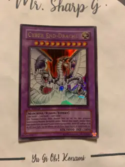 CYBER END-DRACHE - 1. AUFLAGE CRV-DE036 DEUTSCH Yu Gi Oh! CARD ULTRA RARE HOLO - Image 3