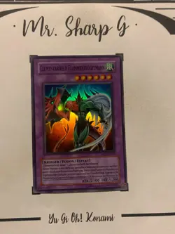 ELEMENTARHELD FLAMMENFLUGELMANN - DP1-DE010 DEUTSCH Yu-Gi-Oh! CARD SUPER RARE* - Image 3